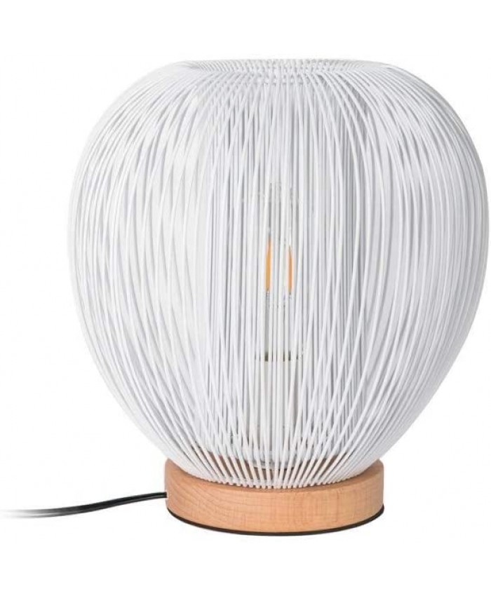 The Home Deco Light CMP Lampe poser boule filaire blanc CMLA12050 - B07J1P4SDM
