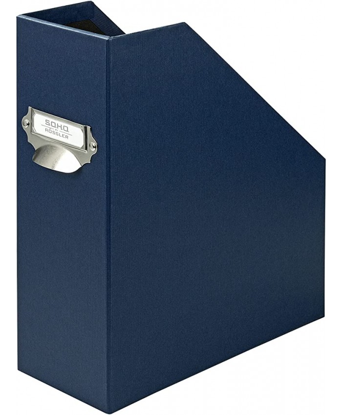 Rössler 1318452901 Porte-revues A4 avec poignée Bleu marine Import Royaume Uni - B006SS5LLG