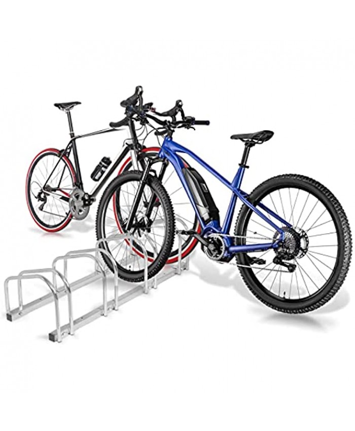 IDMarket Râtelier vélo pour 4 vélos rangement vélo sol ou mural pour garage et jardin - B09Q3PKQNY