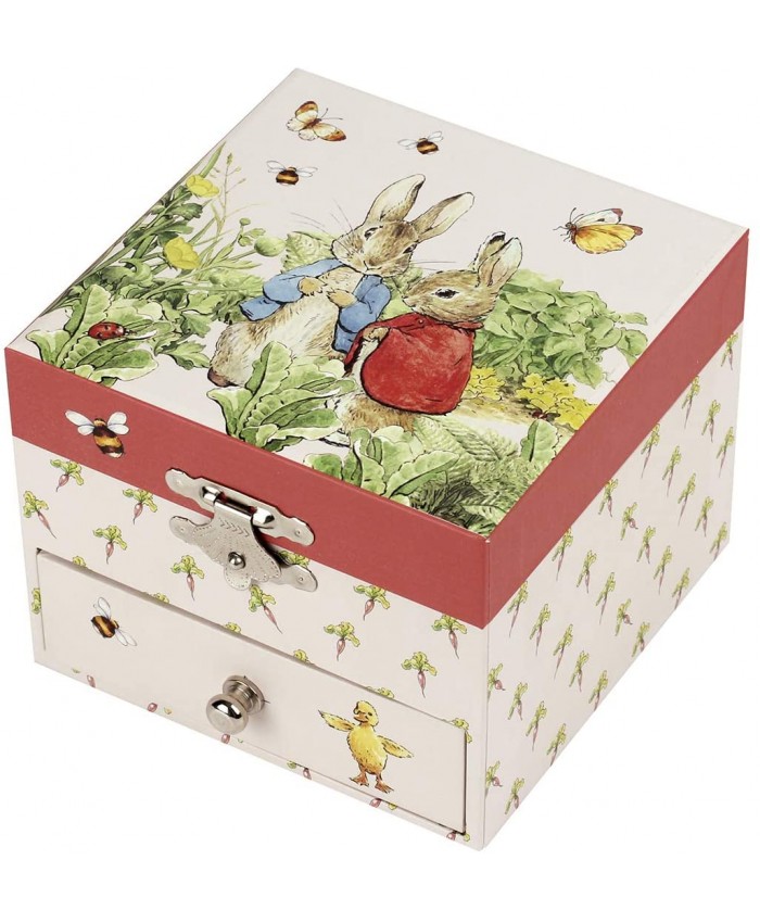 Boîte à Trésors & Bijoux Musicale Pierre Lapin Peter Rabbit. Colori Fraise + Veilleuse Lanterne ReVOLUTION 2.0 Peter Rabbit - B09S1D6ZGK